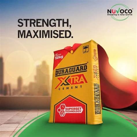 Nuvoco Duraguard Xtra Cement At 385 Bag Construction Cement In