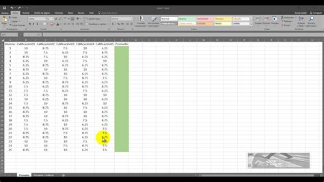 Promedio Con Excel Calificaciones Youtube Hot Sex Picture