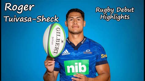 Roger Tuivasa Sheck Rts Blues Rugby Debut Highlights Youtube