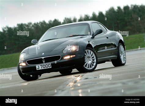 Black maserati coupe sports car Stock Photo - Alamy