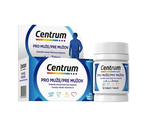 Centrum Multivitamín Pro Muže 30 Tablet