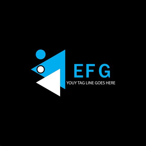 Dise O Creativo Del Logotipo De La Letra Efg Con Gr Fico Vectorial