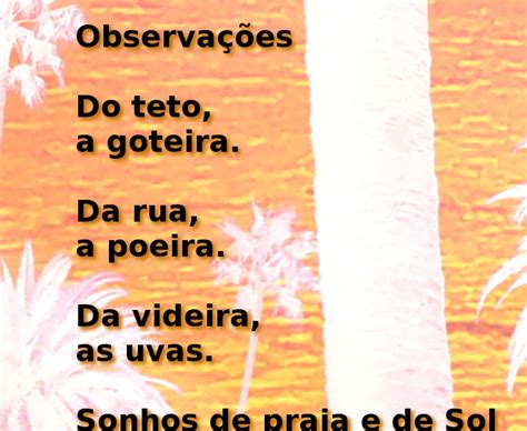 LITERATURA DE ISABEL FURINI Observações Poema de Isabel Furini