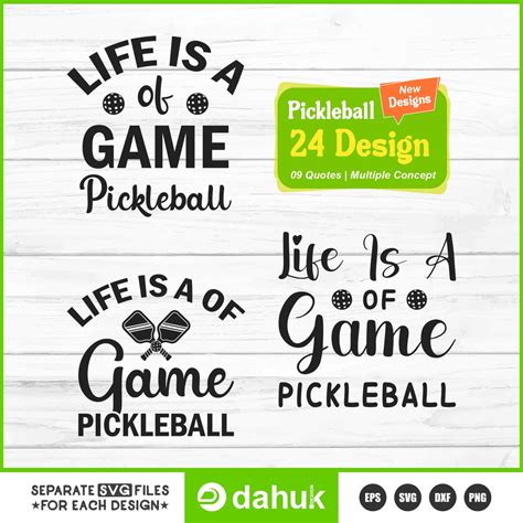 Pickleball Svg Bundle Pickleball Svg Pickleball Cricut Files Pickleball Tshirt Design