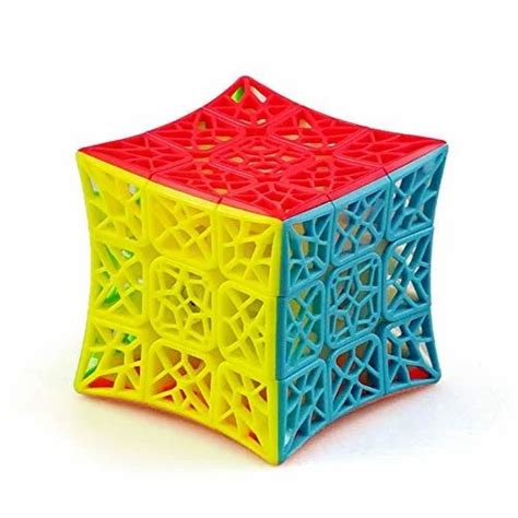 D Eternal Qiyi Dna Cube 3x3x3 High Speed Stickerless Concave Design