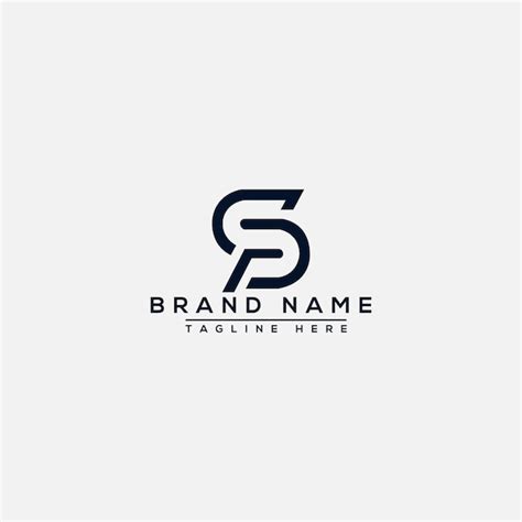 Premium Vector Sp Logo Design Template Vector Graphic Branding Element