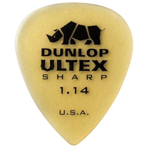 Dunlop Ultex Sharp Picks Set Of 6 1 14 433 Reverb