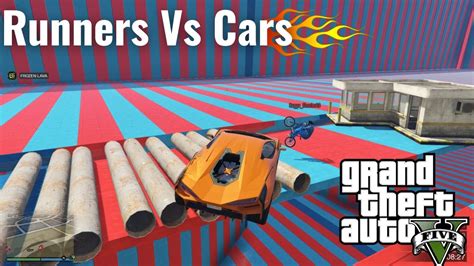 GTA Online Runners VS Cars GTA V Online YouTube