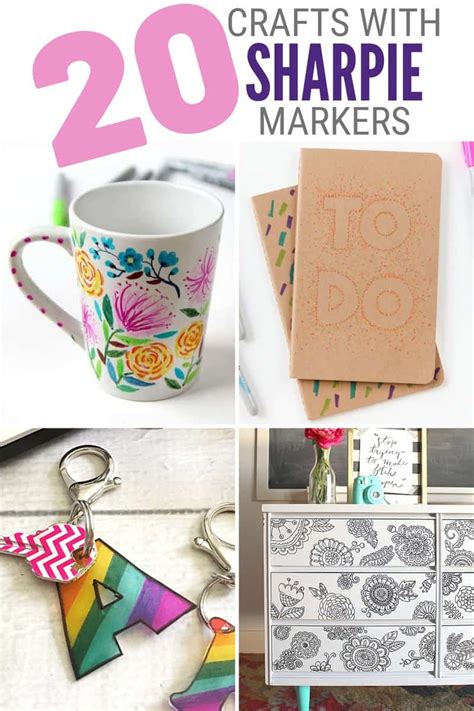 20 Crafts You Can Make at Home with Sharpie Markers