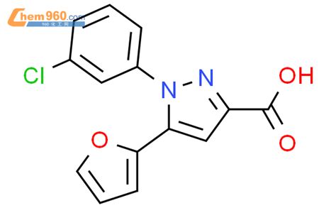 957013 17 1 1 3 Chlorophenyl 5 2 Furyl 1H Pyrazole 3 Carboxylic