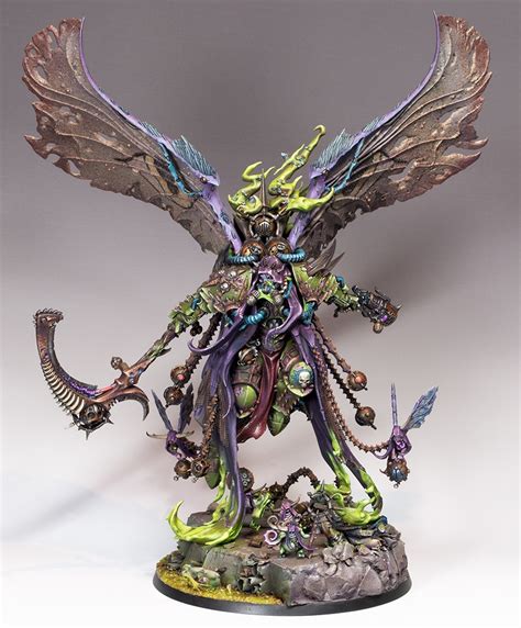 Mortarion Daemon Primarch Of Nurgle By Davidcolwell · Puttyandpaint