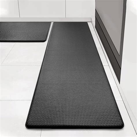 Artnice Long Cushioned Anti-fatigue Kitchen Mats, 2pc Set, Non-Slip ...