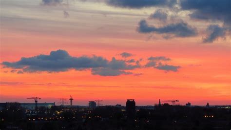 AVONDROOD Boven VLISSINGEN ZeelandNet Foto