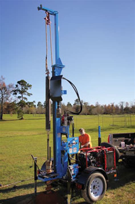 Heavy-duty Geotechnical Drill Rig Enables Auger Drilling to 100 Feet ...