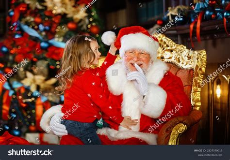 Santa Claus Tells Funny Story Cute Stock Photo 2227579015 | Shutterstock