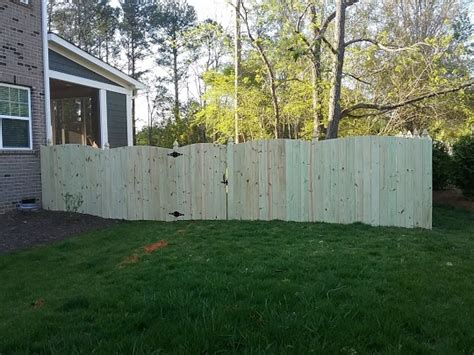 Wooden Privacy Fence Cary Fence Installation