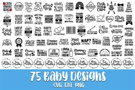 Baby Svg Bundle, Baby Sayings Svg Graphic by litkedesigns · Creative ...