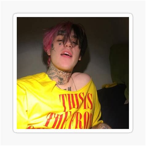 Lil Peep Sticker For Sale By Huntedhunter Redbubble