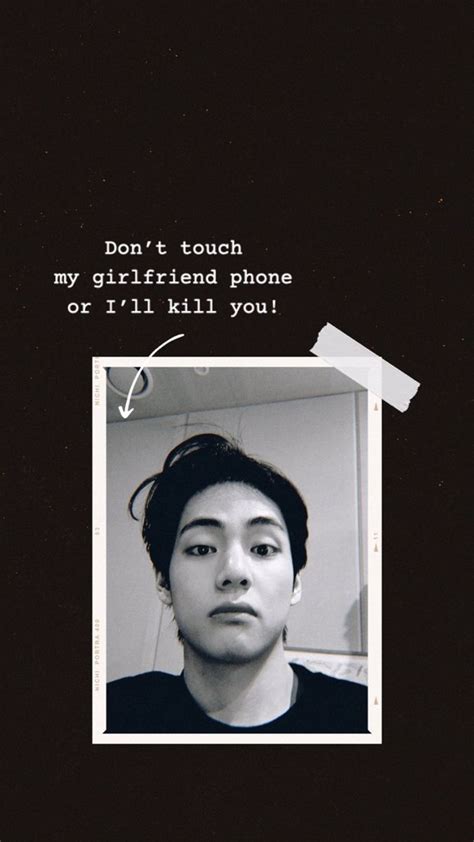 Pin By Michelle On Bts ️ Dont Touch My Girlfriend Phone Funny Lockscreen Dont Touch My Phone