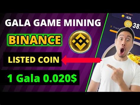 Gala Games Binance Listed Tap To Earn Treasure Tapper Mining