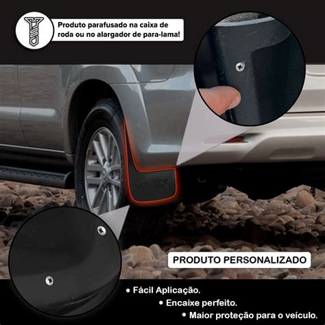 Kit Apara Barro Amarok A Par Dianteiro E Traseiro Personalizados