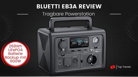 Bluetti Tragbare Powerstation Eb A Review G Nstig Und Gute