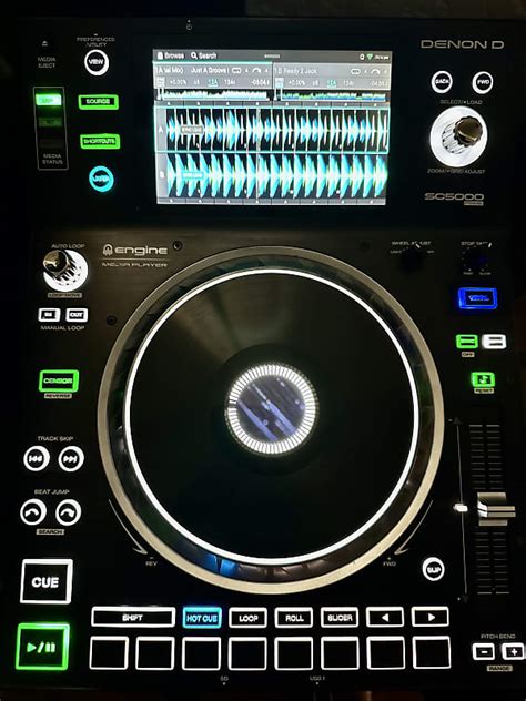 Denon Dj Sc5000 Prime Dj Standalone Media Player Control Reverb