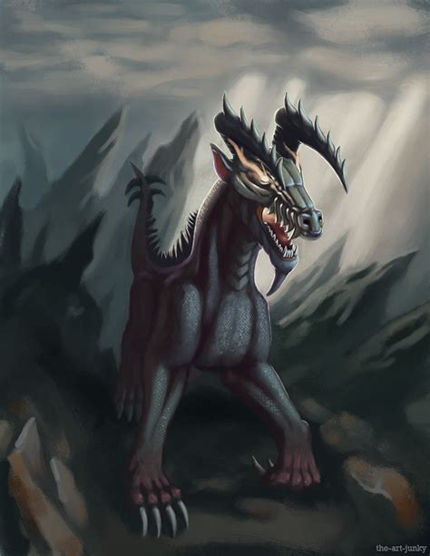 Dark Dragon by the-art-junky on DeviantArt