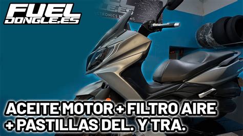 Cambio De Aceite Filtro De Aire Pastillas Kymco Superdink