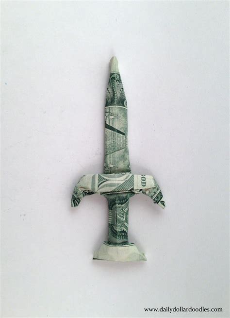 Dollar Sword By Amazingorigami On DeviantArt