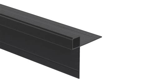 Trespa Proface Profilé d angle extérieur Noir 3000 mm Bardage et façade