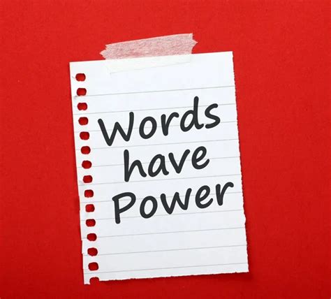 Words Have Power — Stock Photo © thinglass #48152419