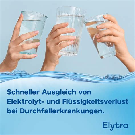 Elytro Glucose Elektrolyt Mischung Pulver zur Herstellung einer Lösung