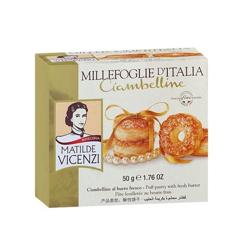 Matilde Vicenzi Millefoglie D Italia Puff Pastry With Fresh Butter 50g