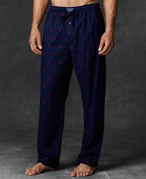 Polo Ralph Lauren Mens Sleepwear Big And Tall Flannel Pajama Pants Flannel Pajama Pants