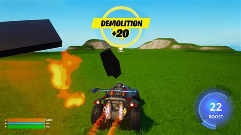 New Fortnite Rocket League Demolition Youtube