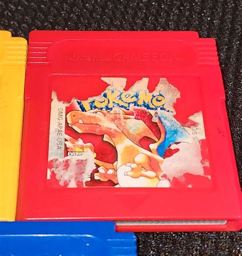 Gameboy Pokemon Red, Blue, Yellow Authentic | Older Generation ...