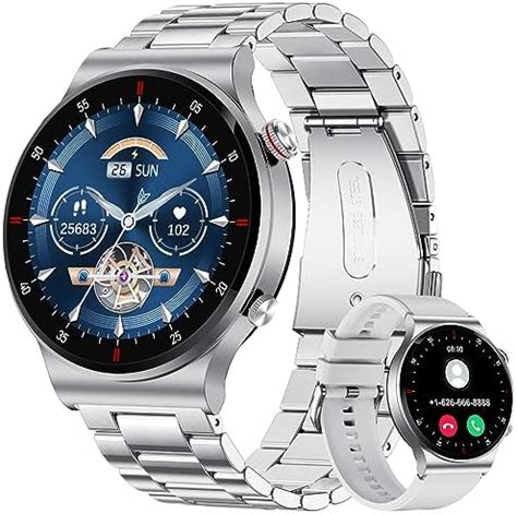 Militar Reloj Inteligente Hombre Con Llamada Bluetooth Actividad