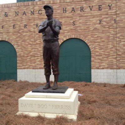 The Sporting Statues Project Dave Boo Ferriss Harvey Stadium