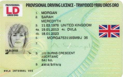 Uk Provisional Driving Licence Images And Photos Finder