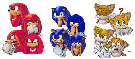 Sonic Tails Knuckles Fan Art