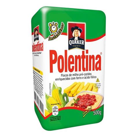 Supermercados São João Tupi Paulista SP Polentina Quaker 500G