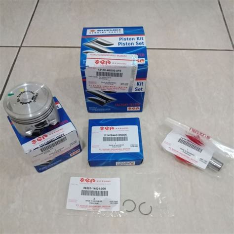 Jual ORIGINAL PISTON RING SEHER KIT B46 SPIN SKYWAVE SKYDRIVE SIZE OS