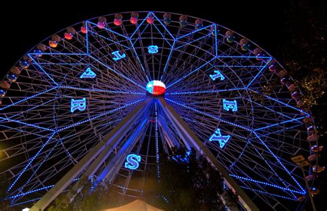 Texas State Fair Ferris Wheel - Texas Hill Country