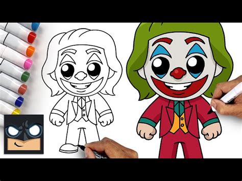 How To Draw The Joker | Step by Step Art Tutorial - Videos For Kids