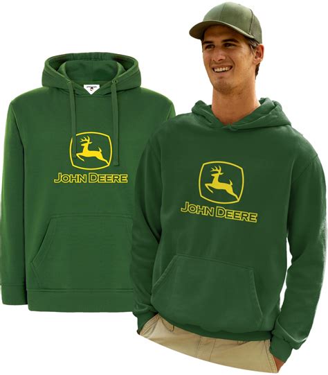 Bluza męska JOHN DEERE wciągana z kapturem r M 14661462501 Allegro pl