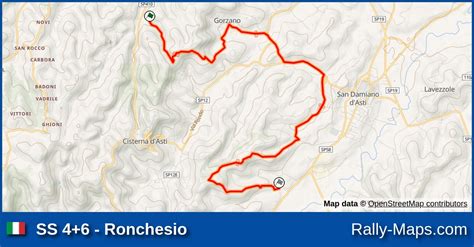 Ss 46 Ronchesio Stage Map Rally Il Grappolo 2024 Crz 🌍 Rally