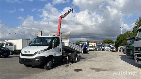 Iveco Daily C Gru E Ribaltabile Dump Truck