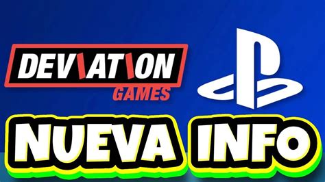 IMPORTANTE Deviation Games Cancelado El Juego Exclusivo De PS5