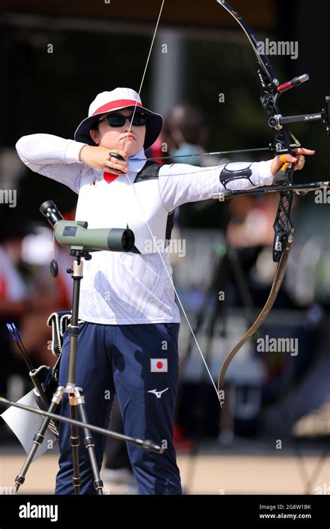 Tokyo Japan 23rd July 2021 Miki Nakamura Jpn Archery Womens Individual Ranking Round